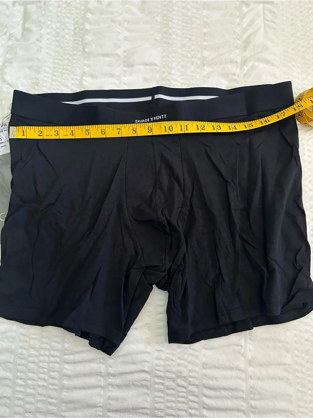 Savage X Fenty Base Boxer Briefs Black - Size XXL